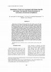 Research paper thumbnail of Quantitative trait loci associated with isolate specific and isolate nonspecific partial resistance to Phoma macdonaldii in sunflower