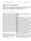 Research paper thumbnail of A QTL analysis of sunflower partial resistance to downy mildew ( Plasmopara halstedii ) and black stem ( Phoma macdonaldii ) by the use of recombinant inbred lines (RILs)