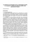 Research paper thumbnail of La relazione tra l'immagine di sé e il disimpegno morale in un gruppo di adolescenti dell'area penale nella provincia di Teramo