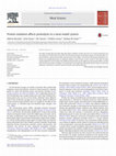 Research paper thumbnail of Protein oxidation affects proteolysis in a meat model system