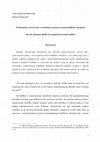 Research paper thumbnail of Problematyka żywych tarcz w kontekście asymetrycznych konfliktów zbrojnych