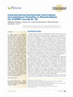 Research paper thumbnail of Incorporating biochemical information and backbone flexibility in RosettaDock for CAPRI rounds 6-12