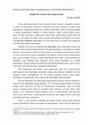 Research paper thumbnail of DÜRRÎ’NİN GÜMÜLCİNE ŞEHR-ENGİZİ