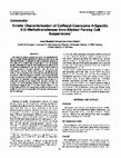 Research paper thumbnail of Kinetic Characterization of Caffeoyl-Coenzyme A-Specific 3-O-Methyltransferase from Elicited Parsley Cell Suspensions