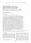 Research paper thumbnail of Water vapor distributions measured with the Michelson Interferometer for Passive Atmospheric Sounding on board Envisat (MIPAS/Envisat)