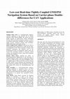 Research paper thumbnail of Low-cost Real-time Tightly-Coupled GNSS/INS Navigation System Based on Carrier-phase Double- differences for UAV Applications