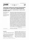 Research paper thumbnail of Thermotoga maritima IscU. Structural Characterization and Dynamics of a New Class of Metallochaperone