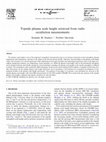 Research paper thumbnail of Topside plasma scale height retrieved from radio occultation measurements