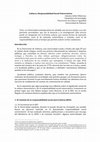 Research paper thumbnail of Cultura y Responsabilidad social universitaria