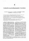 Research paper thumbnail of Carboniferous palaeobiogeography of Australasia