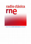 Research paper thumbnail of Audiovisión. En Radio Clásica de RNE