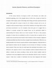 Research paper thumbnail of Autism, Episodic Memory, and Moral Exemplars