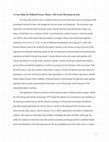 Research paper thumbnail of A Case Study for Political Process Theory: The Green Movement in Iran