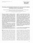 Research paper thumbnail of Skin damage and mitochondrial dysfunction after acute ultraviolet B irradiation: relationship with nitric oxide production