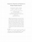 Research paper thumbnail of Computation of Repetitions and Regularities of Biologically Weighted Sequences