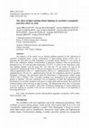 Research paper thumbnail of The effect of light-emitting diodes lighting on cucumber transplants and after-effect on yield