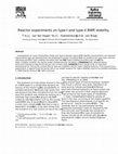 Research paper thumbnail of Reactor experiments on type-I and type-II BWR stability