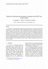 Research paper thumbnail of Reactivity coefficients and uncertainty evaluations on the EFIT core neutron design