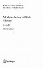 Research paper thumbnail of Modern Actuarial Risk Theory