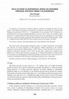 Research paper thumbnail of Vpliv slovnic slovenskega jezika na sodobne prevode Svetega pisma v slovenščino [The influence of the Slovene language grammar on the modern Slovene translations of the Bible]