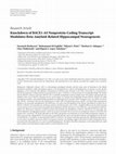 Research paper thumbnail of Knockdown of BACE1-AS Nonprotein-Coding Transcript Modulates Beta-Amyloid-Related Hippocampal Neurogenesis