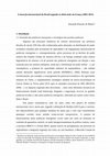 Research paper thumbnail of A inserção internacional do Brasil segundo os think tanks da França (2003-2015)