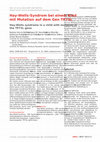 Research paper thumbnail of Hay-Wells-Syndrom bei einem Kind mit Mutation auf dem Gen TP73L