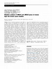 Research paper thumbnail of Mutation analysis of BRCA1 and BRCA2 genes in Iranian high risk breast cancer families