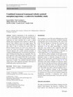 Research paper thumbnail of Combined transnasal transcervical robotic dissection of posterior skull base: feasibility in a cadaveric model