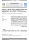 Research paper thumbnail of Impairments in speech and nonspeech sound categorization in children with dyslexia are driven by temporal processing difficulties