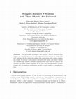 Research paper thumbnail of Symport/antiport P systems with three objects are universal