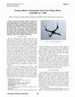 Research paper thumbnail of Energy-efficient Autonomous Four-rotor Flying Robot Controlled at 1 kHz