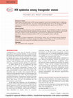 Research paper thumbnail of HIV epidemics among transgender women