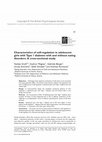 Research paper thumbnail of Characteristics of self-regulation in adolescent girls with Type 1 diabetes with and without eating disorders: A cross-sectional study