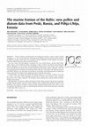 Research paper thumbnail of The marine Eemian of the Baltic: new pollen and diatom data from Peski, Russia, and P�hja-Uhtju, Estonia