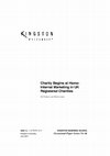 Research paper thumbnail of Charity Begins at Home: Internal Marketing in UK Registered Charities