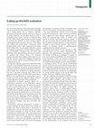 Research paper thumbnail of Scaling up HIV/AIDS evaluation