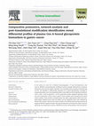 Research paper thumbnail of Comparative proteomics, network analysis and post-translational modification identification reveal differential profiles of plasma Con A-bound glycoprotein biomarkers in gastric cancer