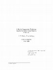 Research paper thumbnail of A Ferris-Mangasarian technique applied to linear least squares problems