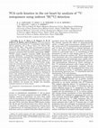 Research paper thumbnail of TCA cycle kinetics in the rat heart by analysis of (13)C isotopomers using indirect (1)H