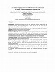 Research paper thumbnail of An initial inquiry into cost-effectiveness of surfactant in India: a pilot randomized control trial