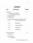 Research paper thumbnail of Hospital management System report