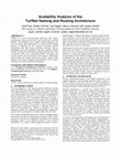 Research paper thumbnail of Scalability analysis of the TurfNet naming and routing architecture