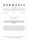 Research paper thumbnail of Gasr Wames, eine burgusartige Kleinfestung des mittleren 3. Jahrhunderts am tripolitanischen limes Tentheitanus (Libyen). Germania 87, 2009, 75-104