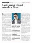 Research paper thumbnail of A voice against criminal networks in Africa