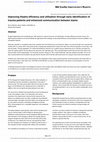 Research paper thumbnail of Improving theatre efficiency and utilisation through early identification of trauma patients and enhanced communication between teams