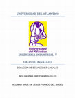 Research paper thumbnail of CALCULO AVANZADO