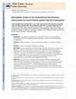 Research paper thumbnail of Repeatability of laser in situ keratomileusis flap thickness measurement by Fourier-domain optical coherence tomography