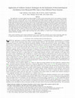 Research paper thumbnail of Application of ambient analysis techniques for the estimation of electromechanical oscillations from measured PMU data in four different power systems