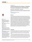 Research paper thumbnail of Understanding Social Contagion in Adoption Processes Using Dynamic Social Networks